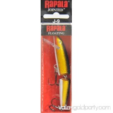 Rapala Jointed Size 9 Perch 3.5 Minnow Bait with Hooks, Yellow 000904150